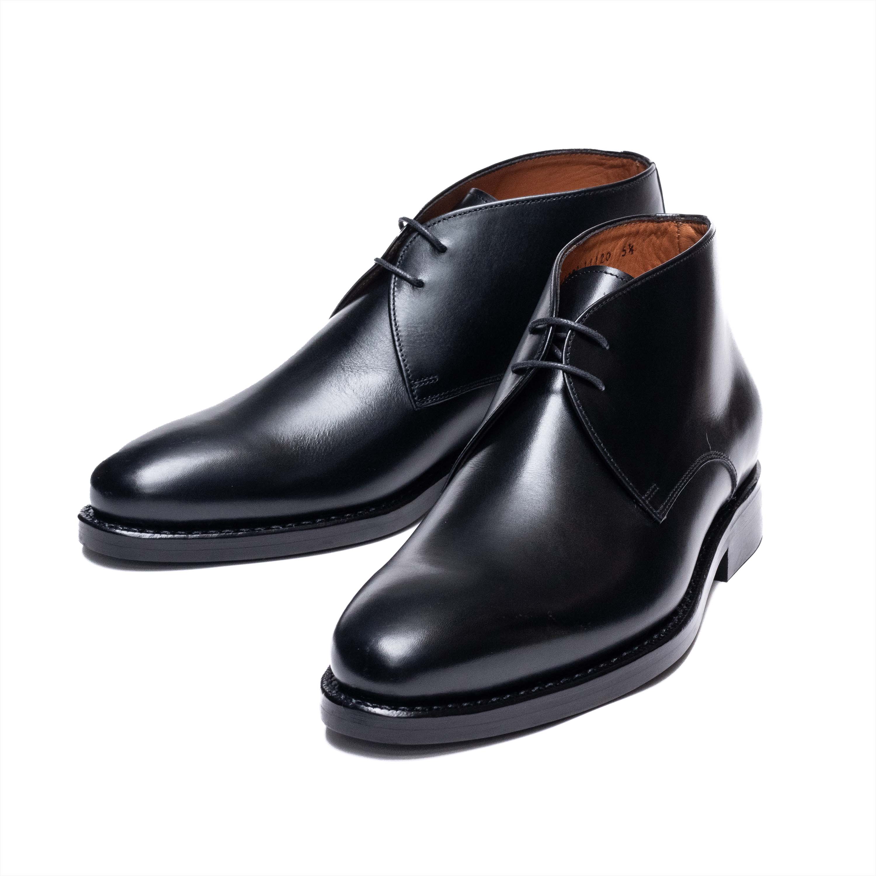 Men's Chukka Boots / Black Calf 98322