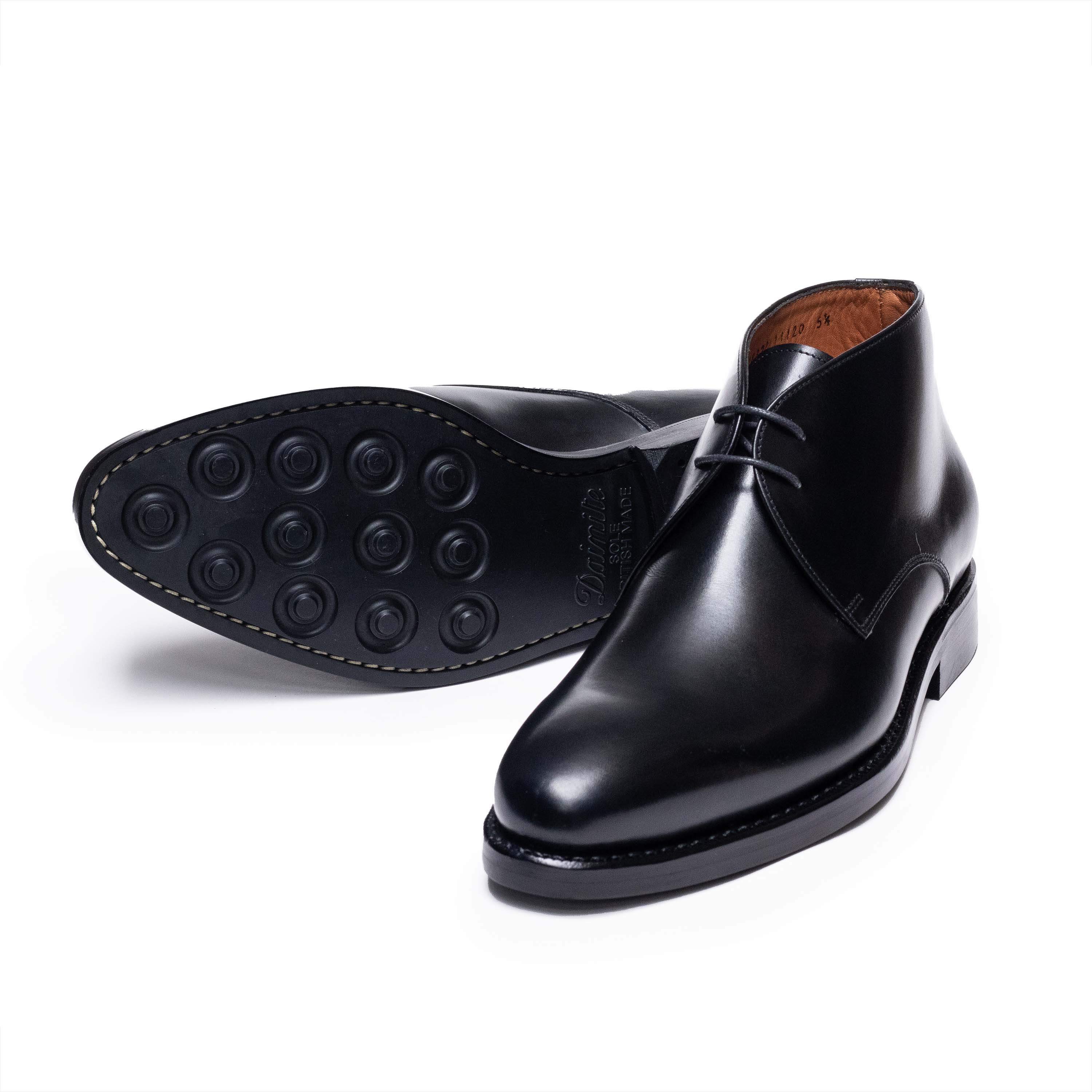 Men's Chukka Boots / Black Calf 98322