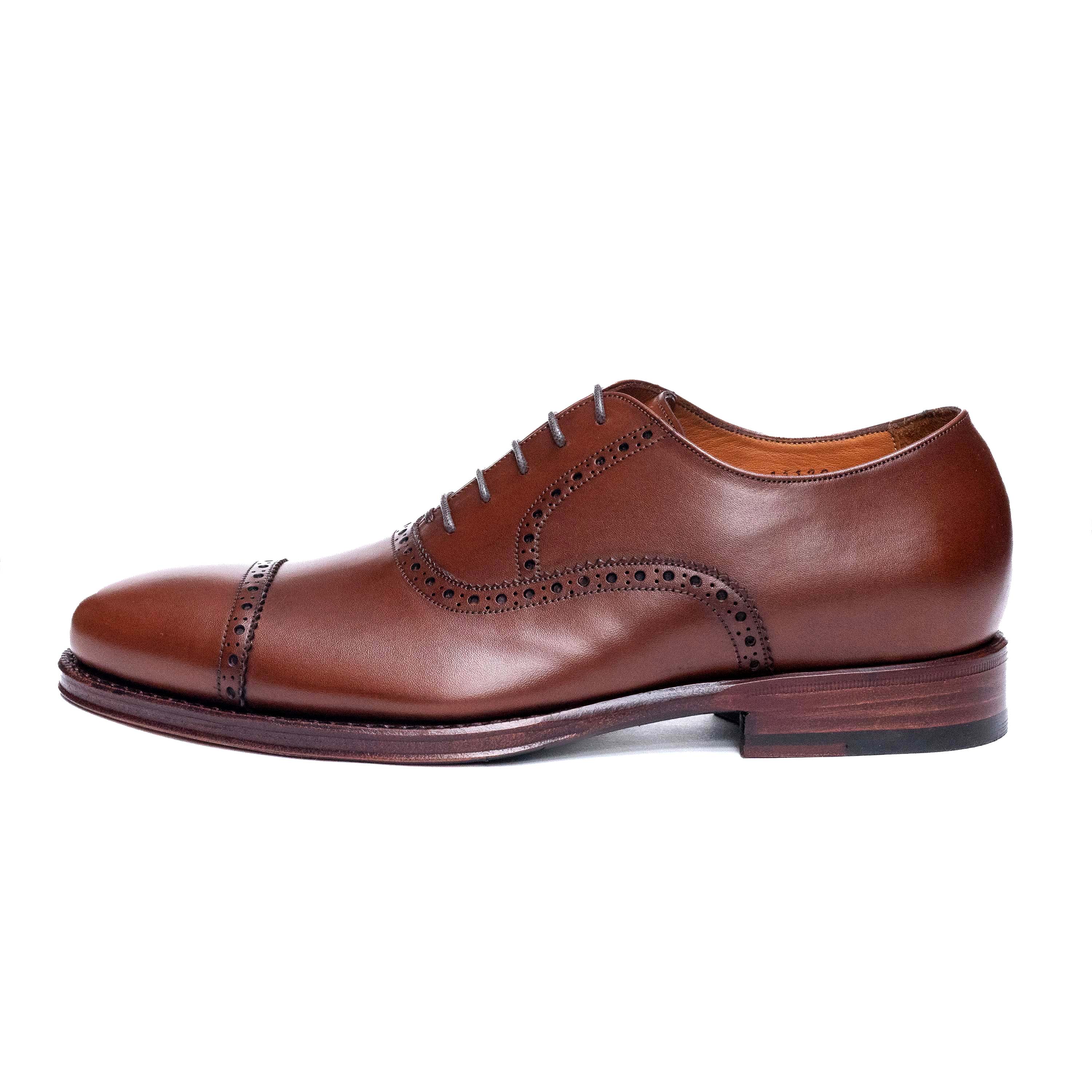 Men's Quarter Brogue Oxford / Cuoio Calf 98409