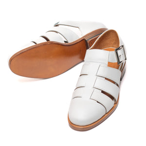 Ladies Gurkha Sandals / White 98850