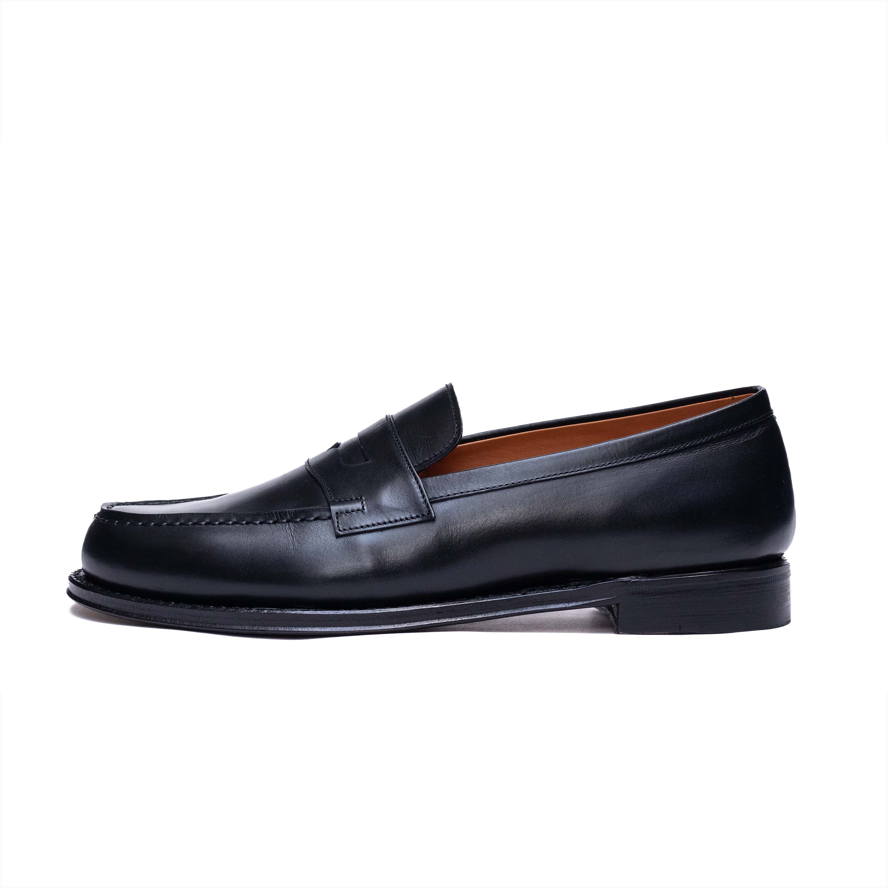 Men's Penny Loafer / Black Calf 98998 – Jalan Sriwijaya